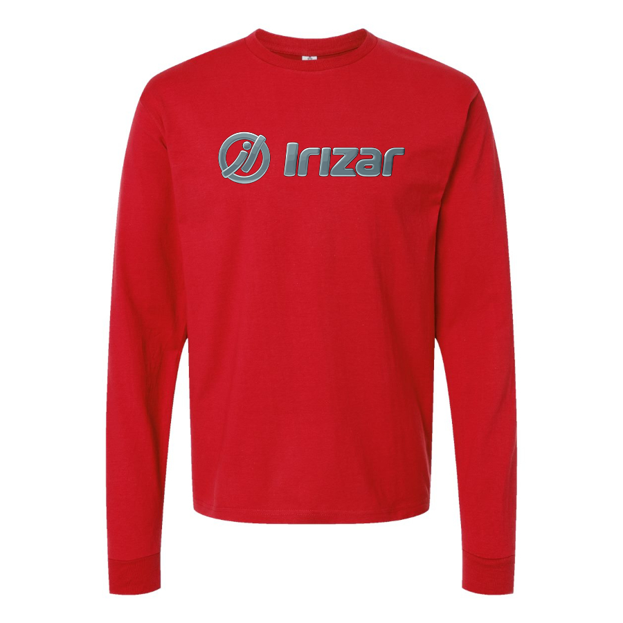 Men's Irizar Logo Cotton Long Sleeve T-Shirt