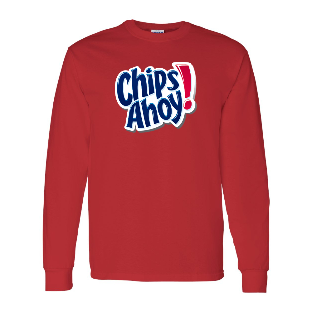 Men's Chips Ahoy Gildan Heavy Cotton Long Sleeve T-Shirt