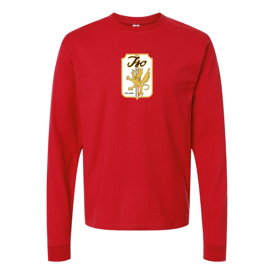 Men's Iso Logo Cotton Long Sleeve T-Shirt