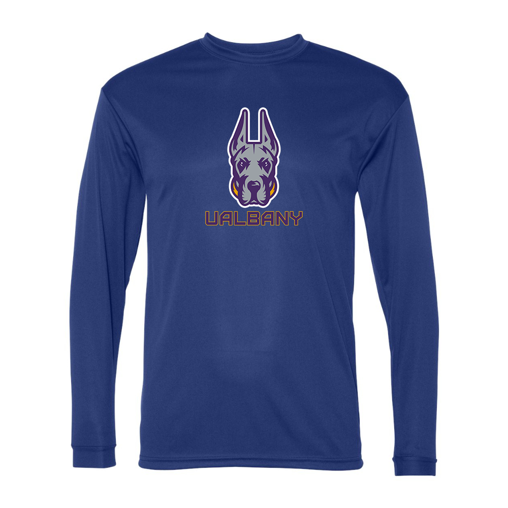 Men's Albany Great Danes Performance Long Sleeve T-Shirt