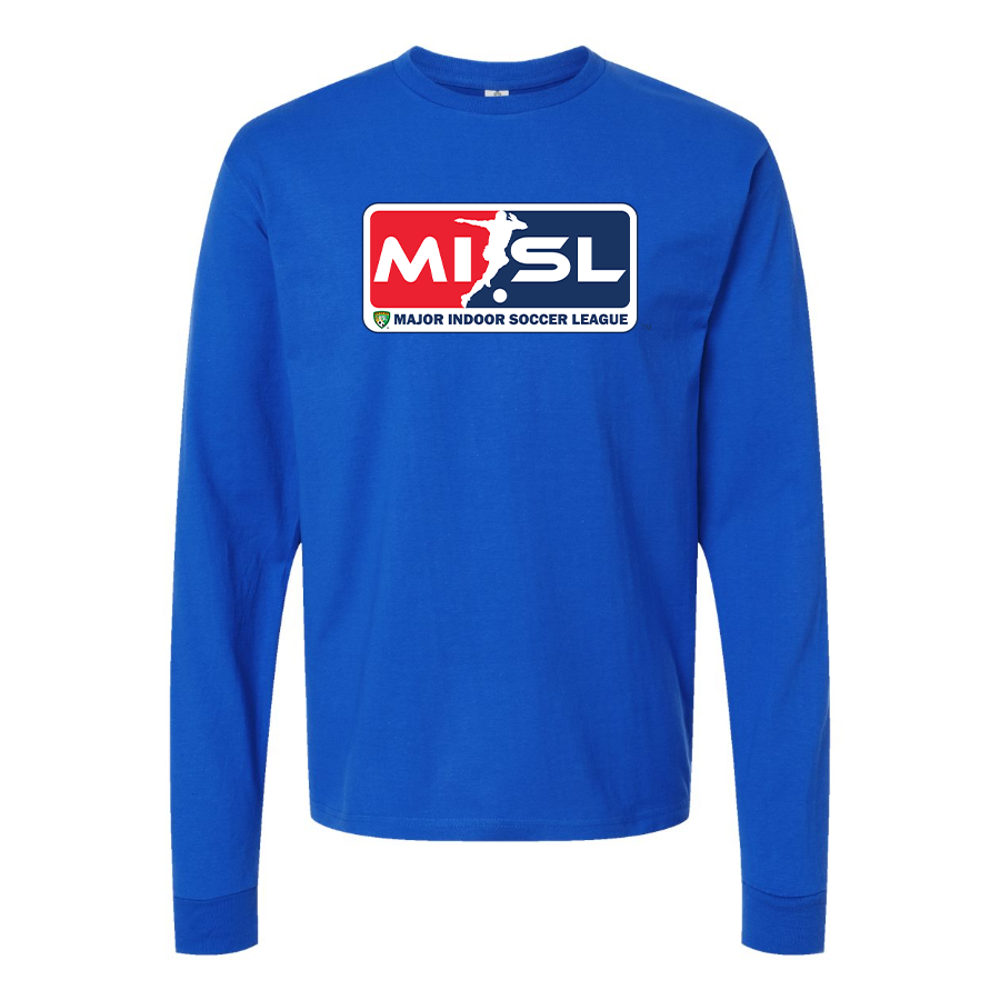 Youth Major Indoor Soccer League Logo Long sleeves