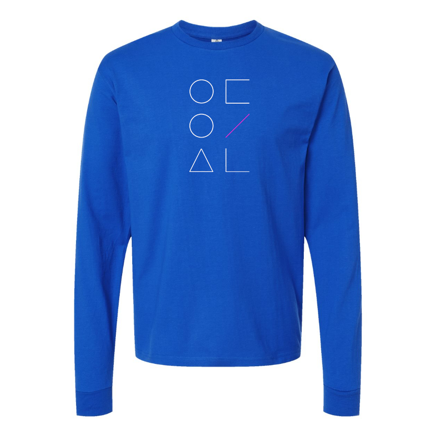 Men's LOONA Logo Cotton Long Sleeve T-Shirt