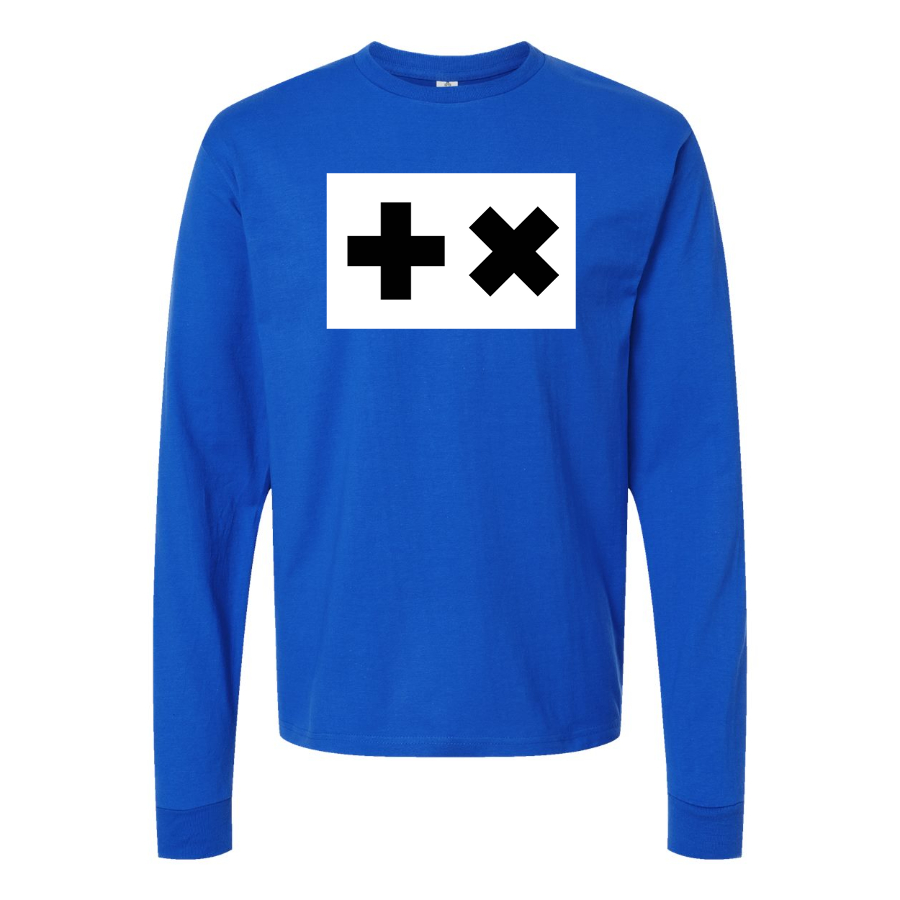 Men's Martin Garrix Logo Cotton Long Sleeve T-Shirt