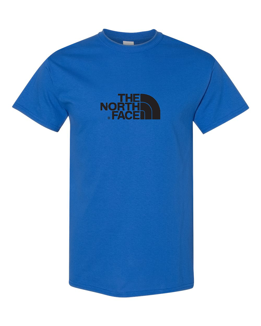 Men's The North Face Black Gildan Heavy Cotton T-Shirt