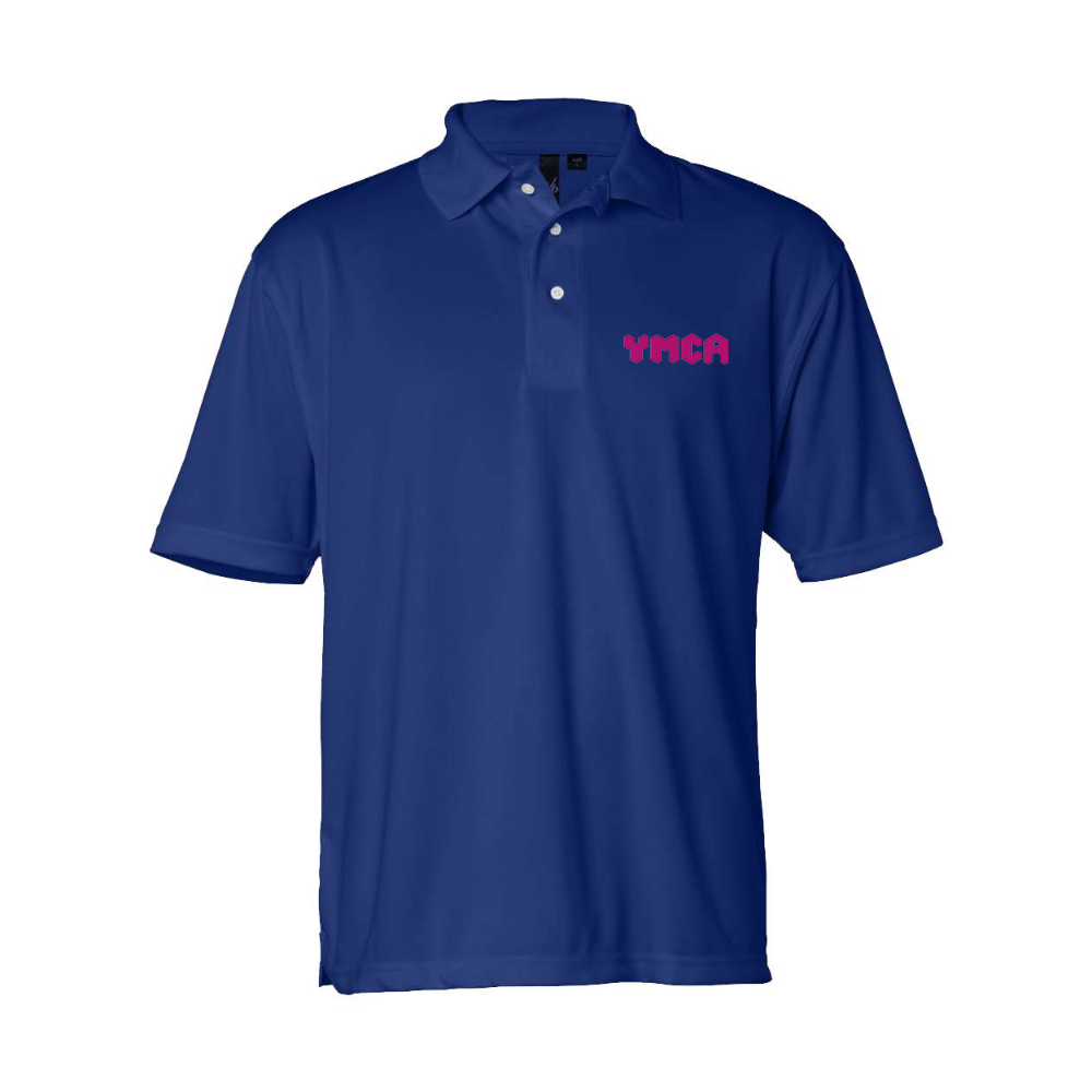 Men's YMCA Mauve Sierra Pacific Moisture Free Mesh Polo