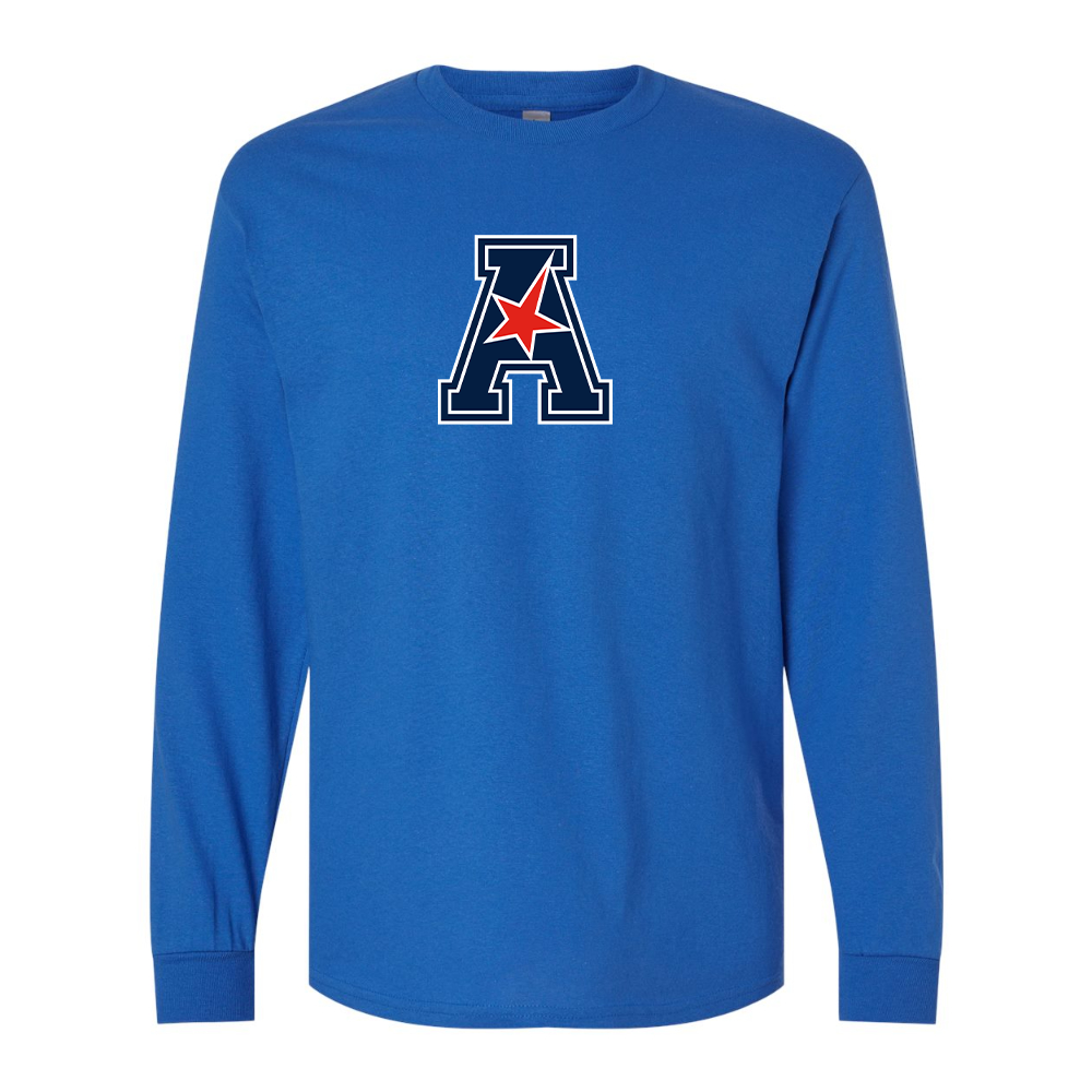 Men's American Athletic Conference Gildan Heavy Cotton Long Sleeve T-Shirt