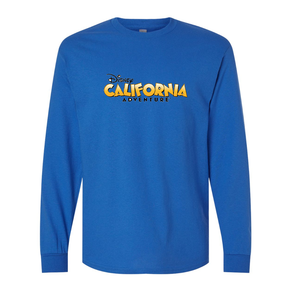 Men's Disney California Adventure Gildan Heavy Cotton Long Sleeve T-Shirt