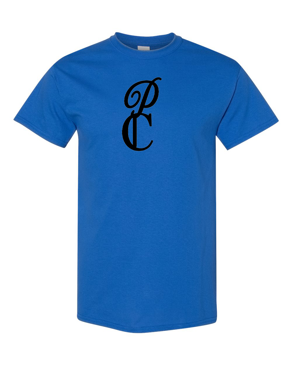 Men's P & C Black Gildan Heavy Cotton T-Shirt