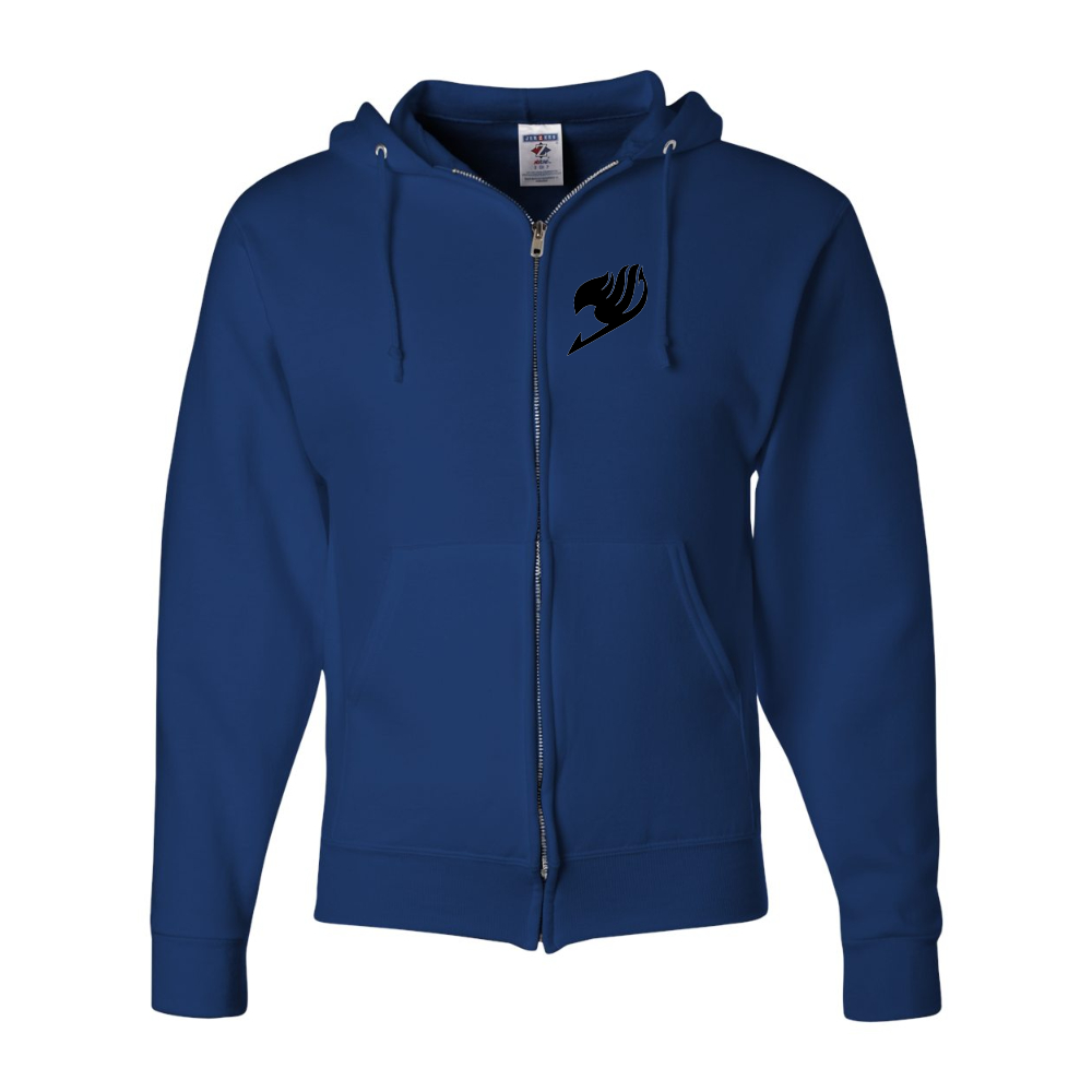 Men's Fairy Tail JERZEES NuBlend Full-Zip Hooded Sweatshirt