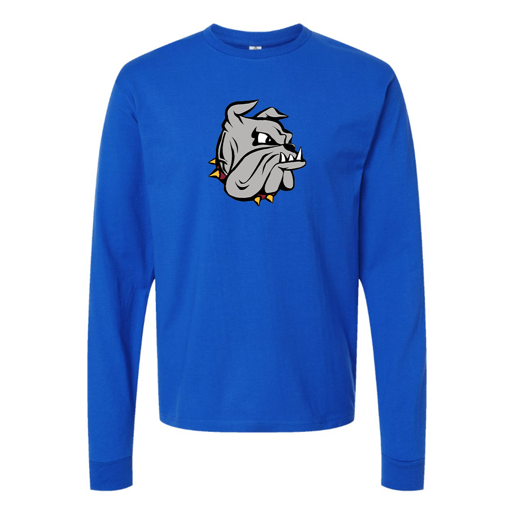 Men's Minnesota Duluth Bulldogs Cotton Long Sleeve T-Shirt