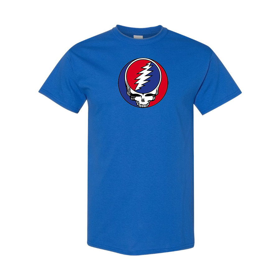 Men's Gratefu Dead Logo Cotton T-Shirt