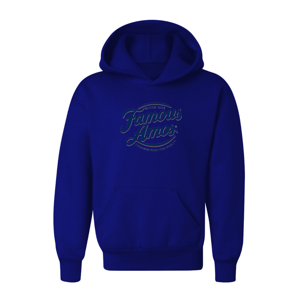 Youth Famous Amos Logo Pullover Hoodie