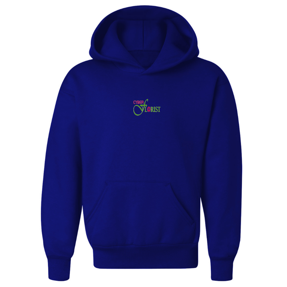 Youth Cyber Florist Logo Pullover Hoodie