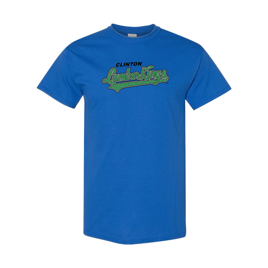Men's Clinton LumberKings Logo Cotton T-Shirt