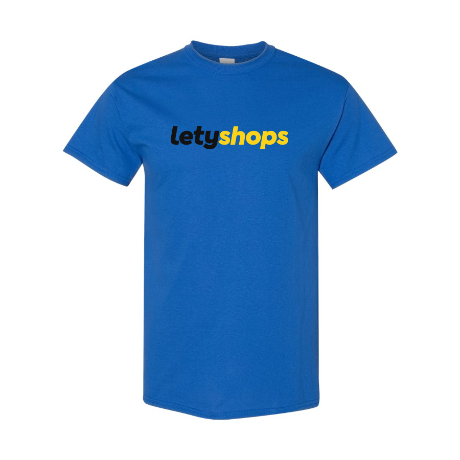 Men's LetyShops Logo Cotton T-Shirt