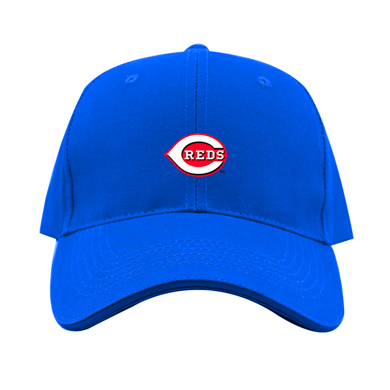 Cincinnati Reds Logo Dad Baseball Cap Hat