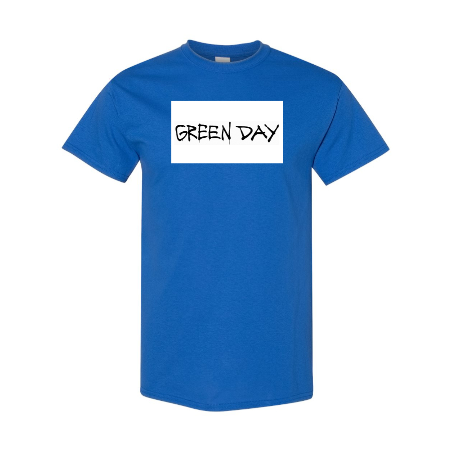Men's Green Day Logo Cotton T-Shirt