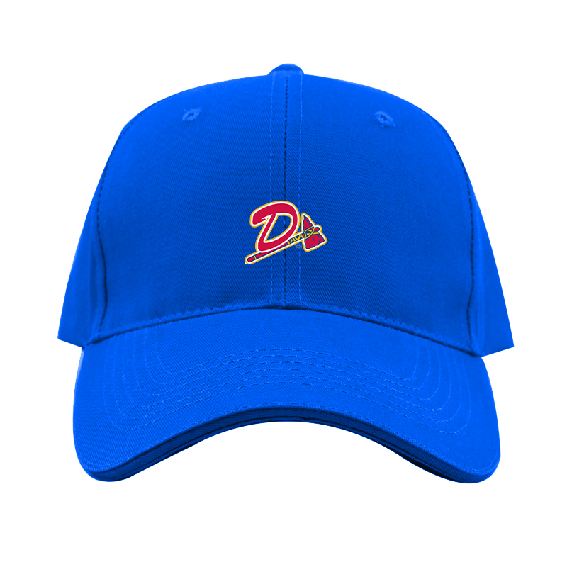 Danville Braves Logo Dad Baseball Cap Hat