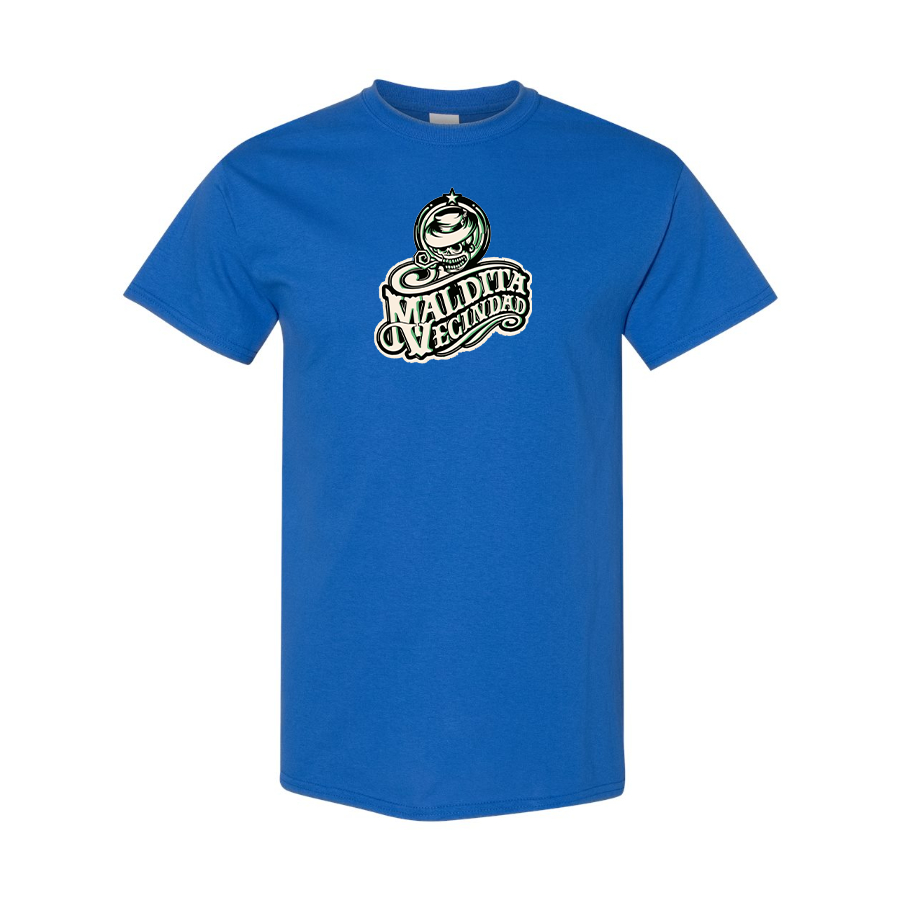 Men's Maldita Vecindad Logo Cotton T-Shirt