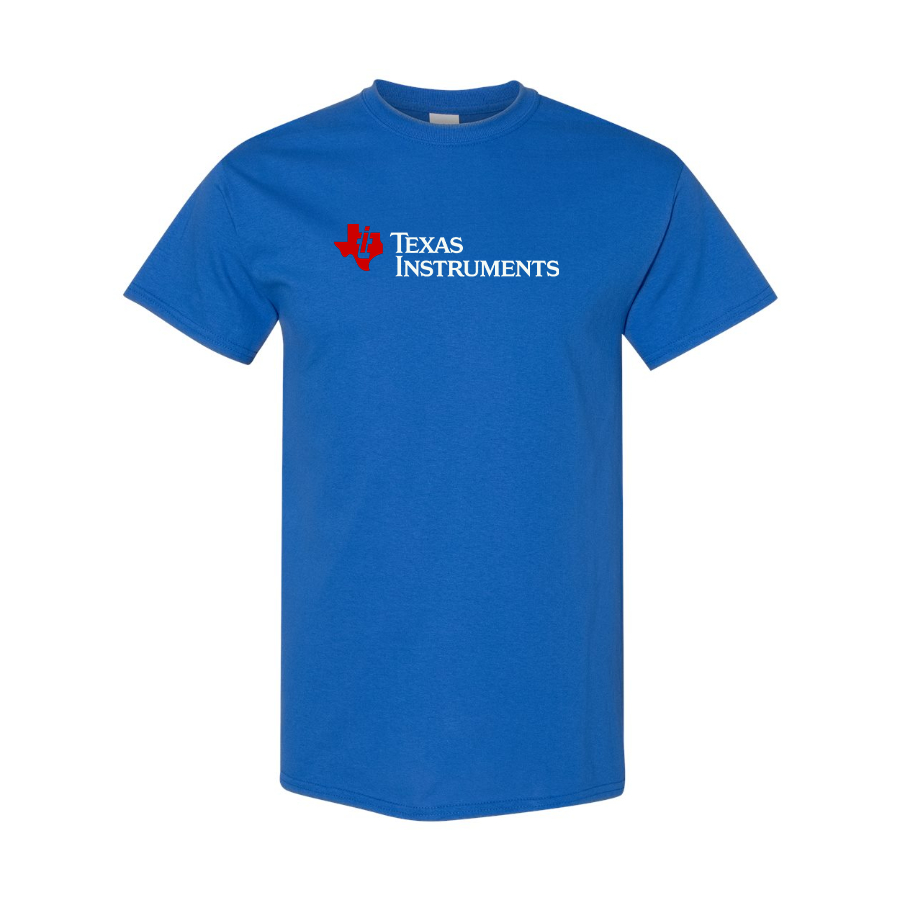 Men's Texas Instruments Logo Cotton T-Shirt