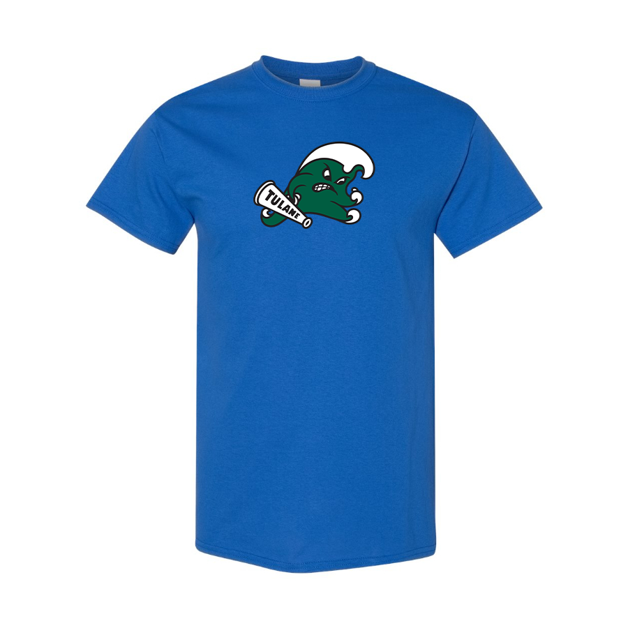 Men's Tulane Green Wave Logo Cotton T-Shirt