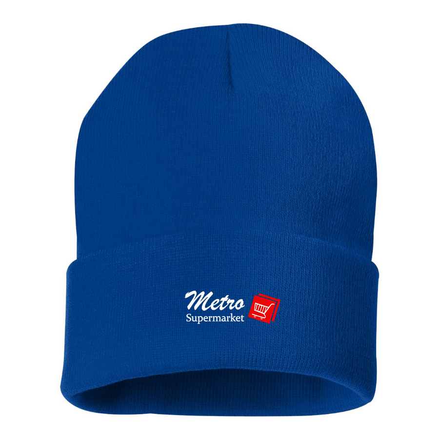 Metro Supermarket Logo Beanie Hat