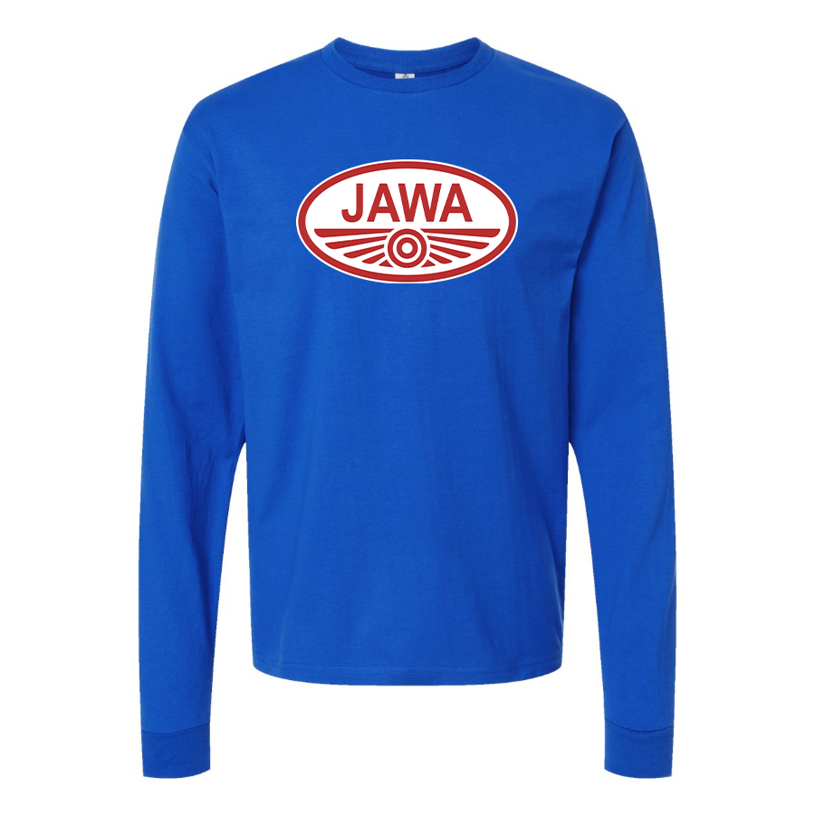 Men's Jawa Logo Cotton Long Sleeve T-Shirt