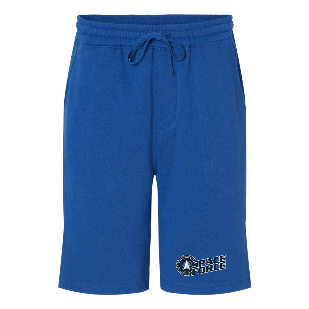 Men's Space Force Independent Trading Co Midweight Fleece Shorts