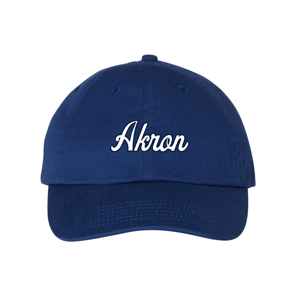 Akron Zips Valucap Adult Bio-Washed Classic Dad Hat