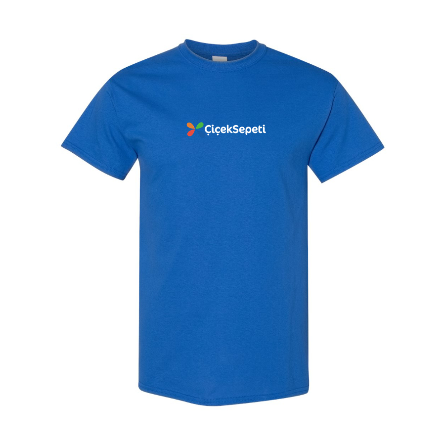 Men's Ciceksepeti Logo Cotton T-Shirt