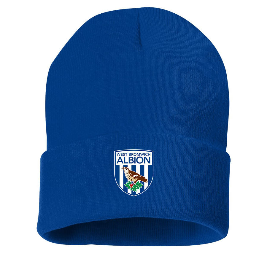 West Bromwich Albion Soccer Beanie Hat