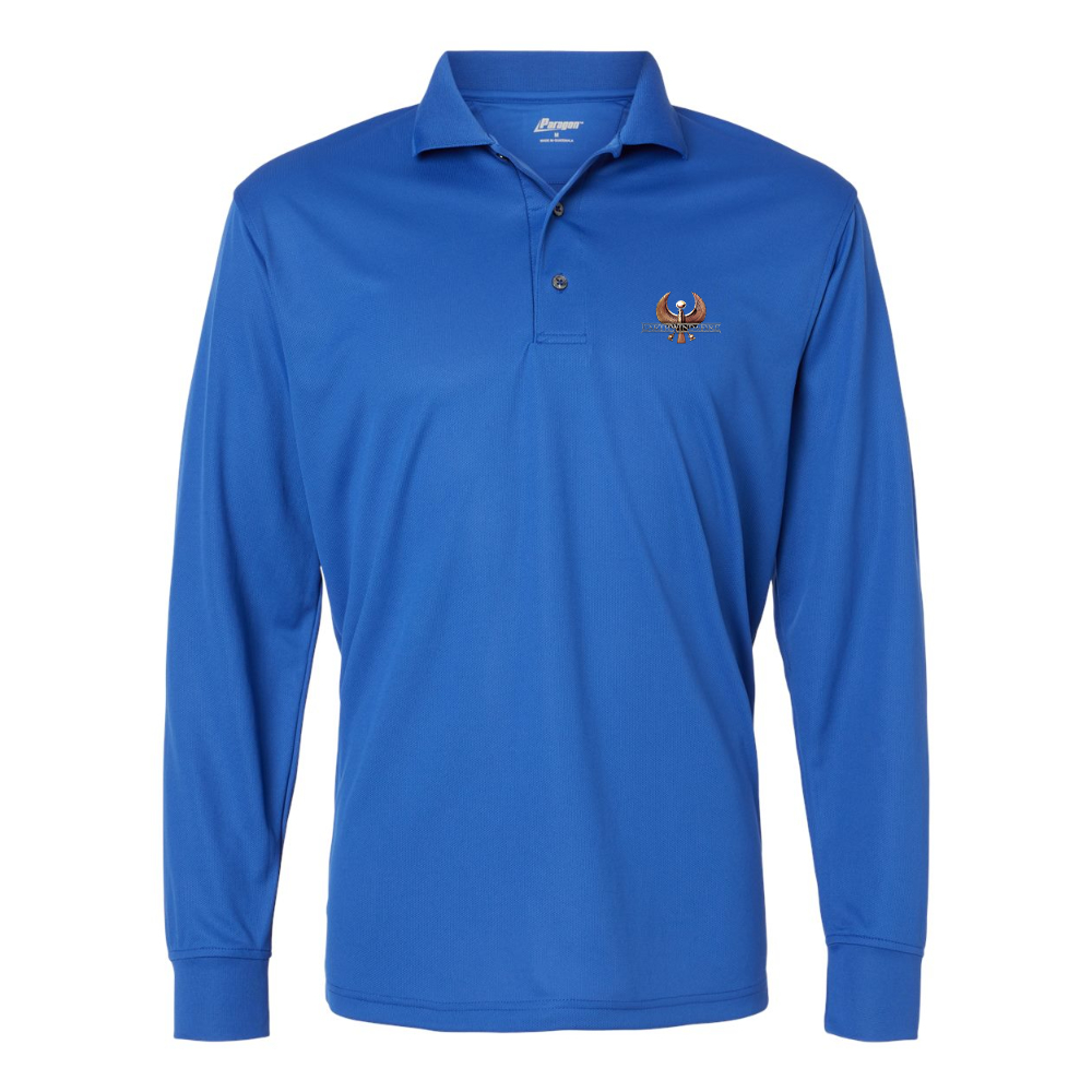 Men's Earth Wind & Fire Paragon Prescott Long Sleeve Polo