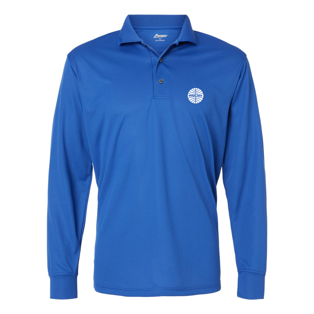 Men's Pan Am Paragon Prescott Long Sleeve Polo
