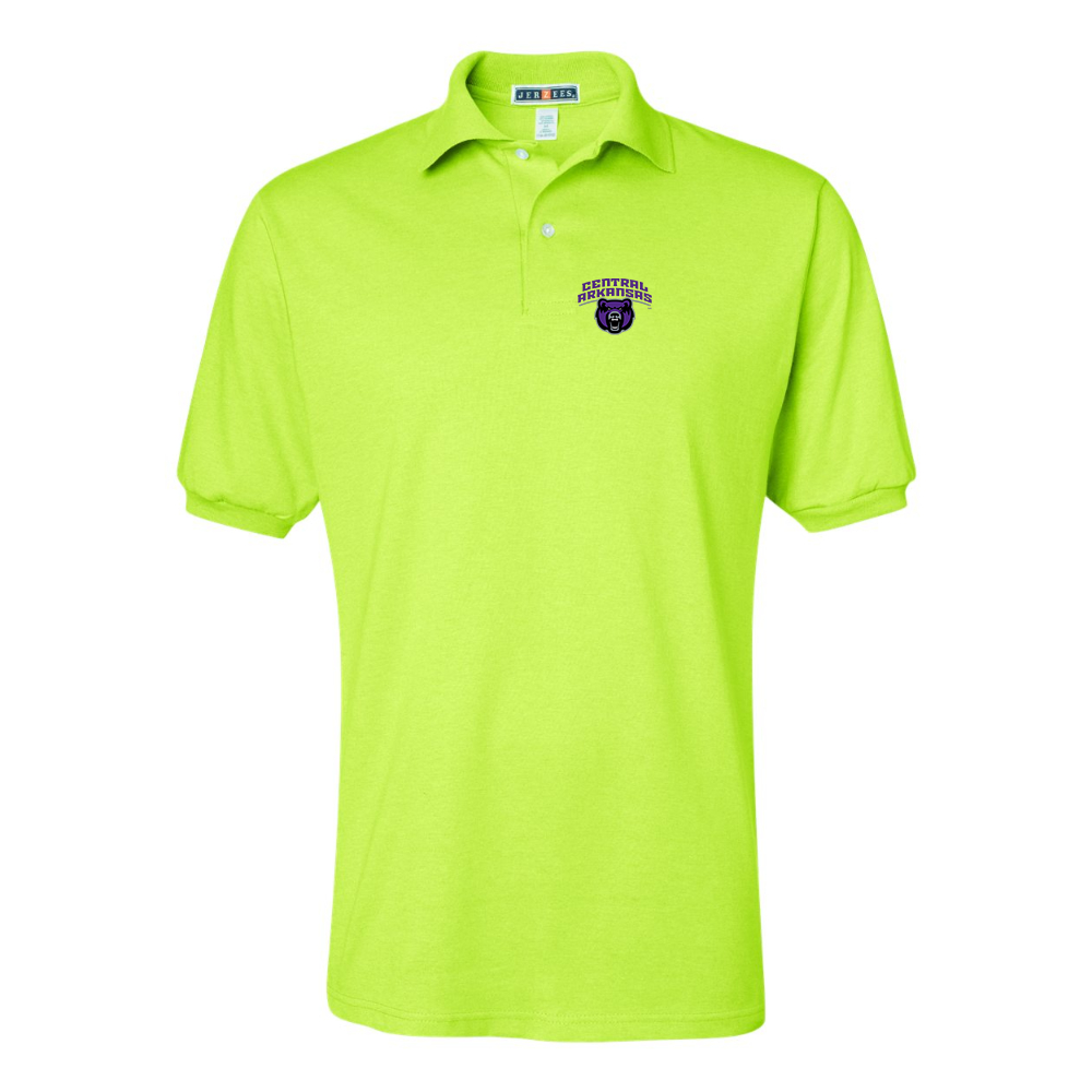 Men's Central Arkansas Bears JERZEES SpotShield polo