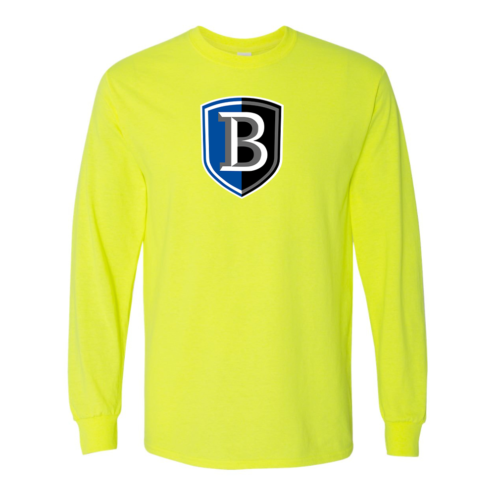 Men's Bentley Falcons Gildan Heavy Cotton Long Sleeve T-Shirt