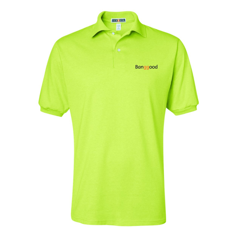 Men's Banggood JERZEES SpotShield polo