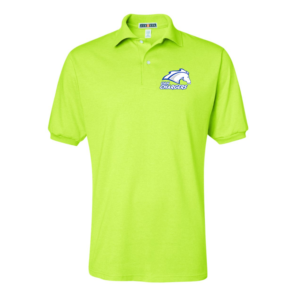 Men's Alabama Huntsville Chargers JERZEES SpotShield polo