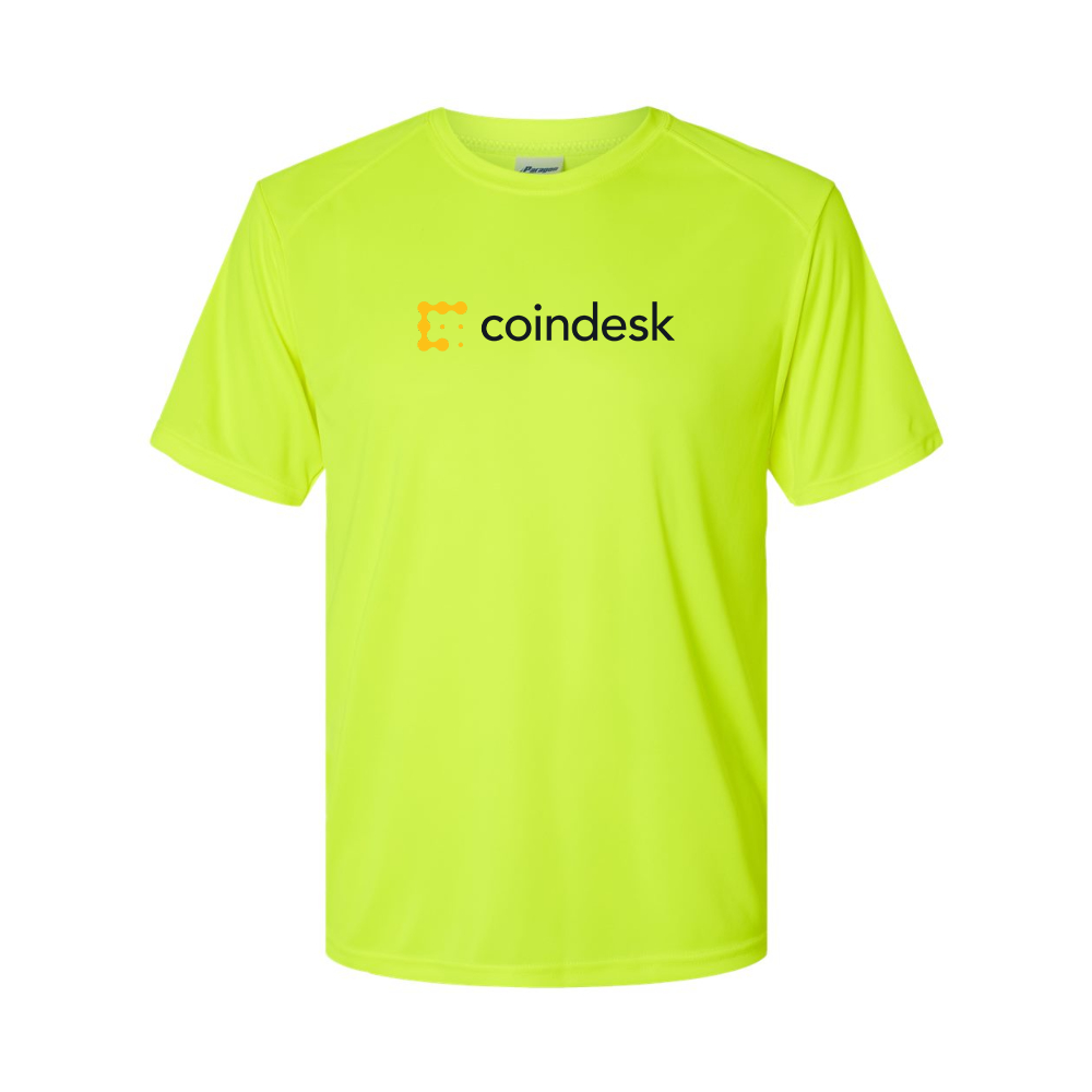 Men's CoinDesk Logo Performance T-Shirt
