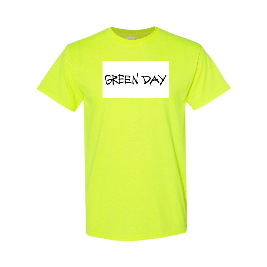 Men's Green Day Logo Cotton T-Shirt