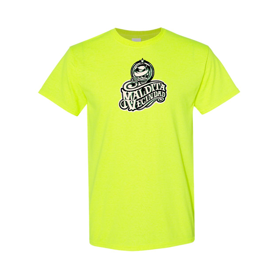 Men's Maldita Vecindad Logo Cotton T-Shirt