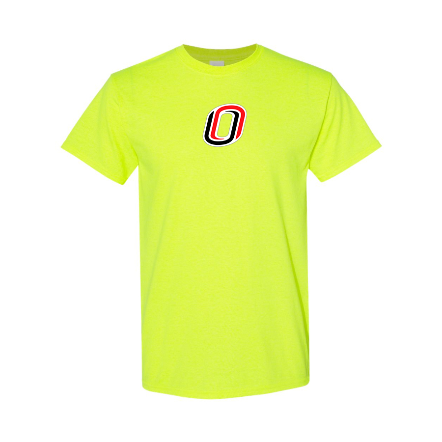 Men's Nebraska Omaha Mavericks Logo Cotton T-Shirt