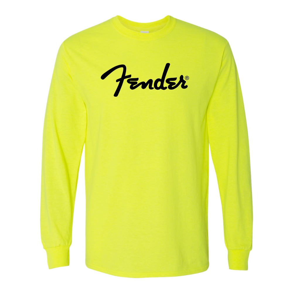 Men's Fender Gildan Heavy Cotton Long Sleeve T-Shirt