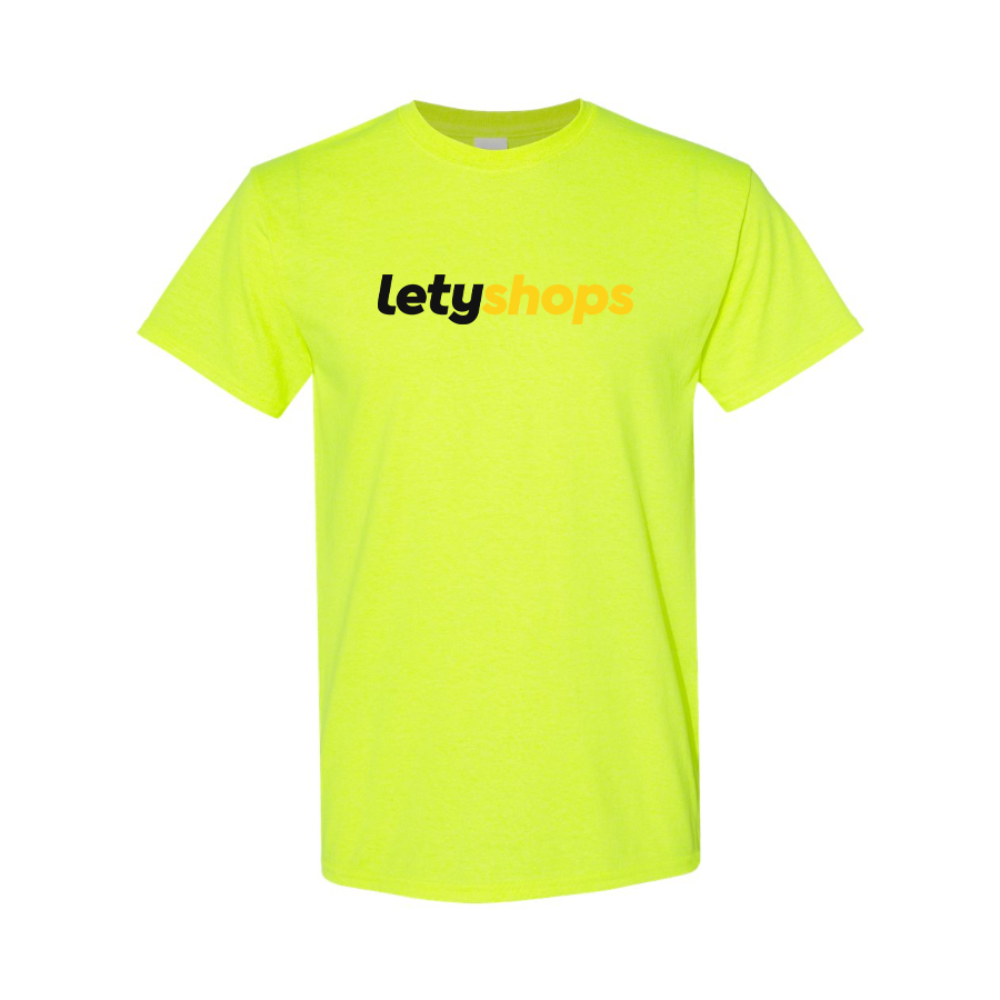 Men's LetyShops Logo Cotton T-Shirt