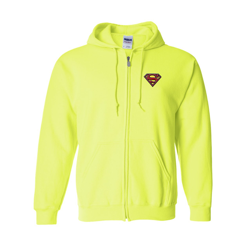 Men's (Design Here) Gildan Heavy Blend Full Zip Hooded Sweatshirt