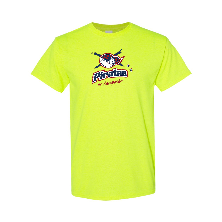Men's Campeche Piratas Logo Cotton T-Shirt