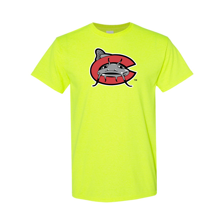 Men's Carolina Mudcats Logo Cotton T-Shirt