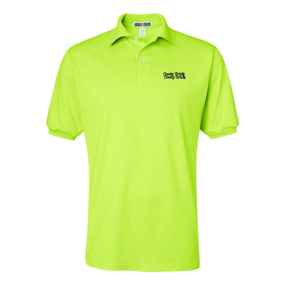 Men's Cheap Trick JERZEES SpotShield polo