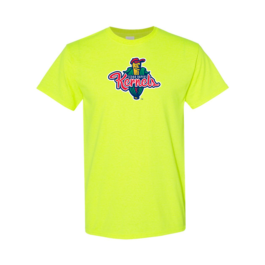 Men's Cedar Rapids Kernels Logo Cotton T-Shirt
