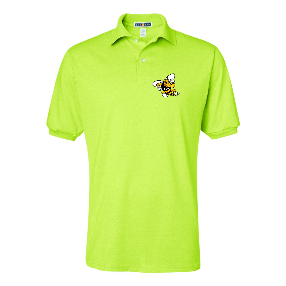 Men's AIC Yellow Jackets JERZEES SpotShield polo