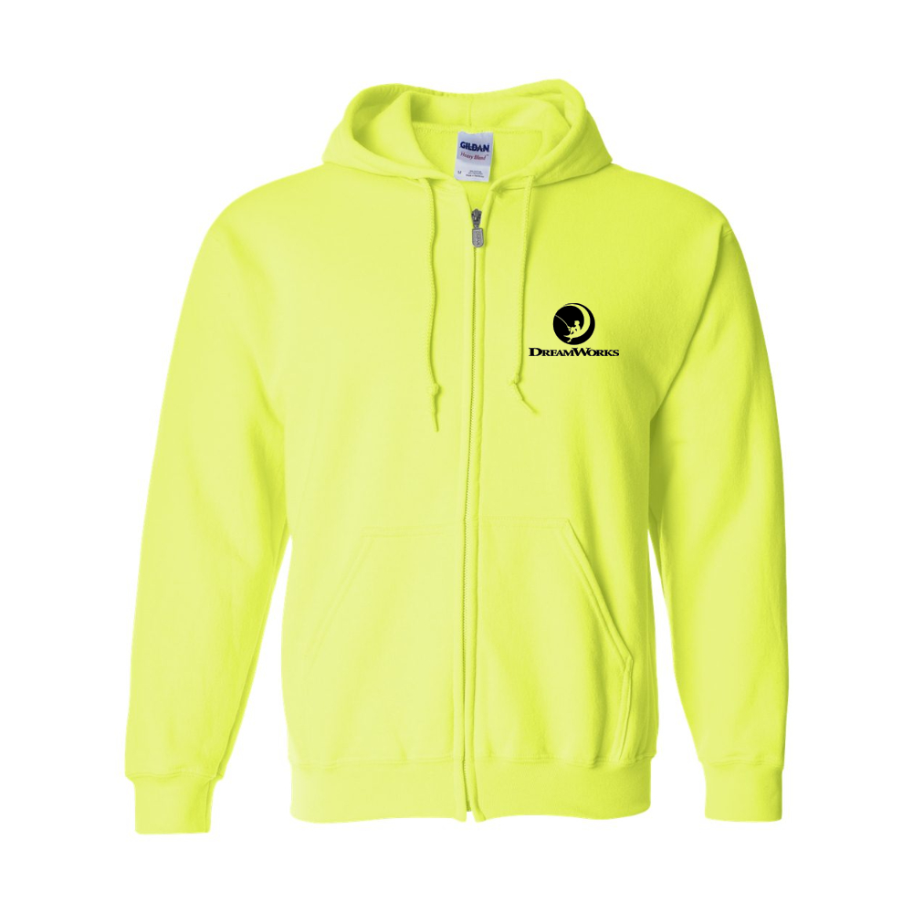 Men's Dreamworks Gildan Heavy Blend Full Zip Hooded Sweatshirt